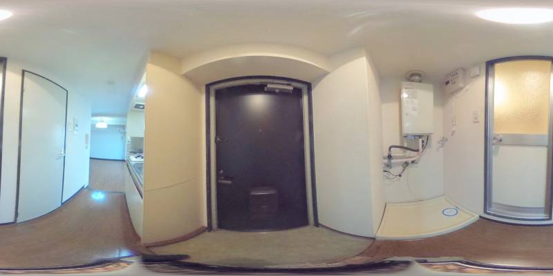 パノラマ画像玄関