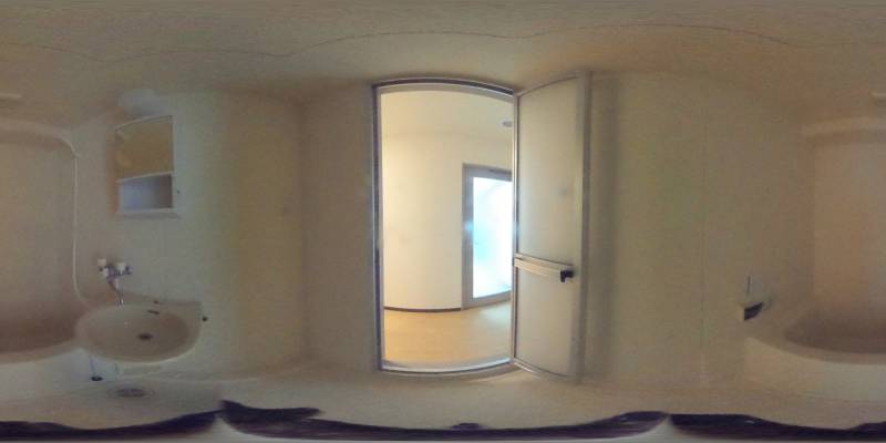 パノラマ画像バスルーム