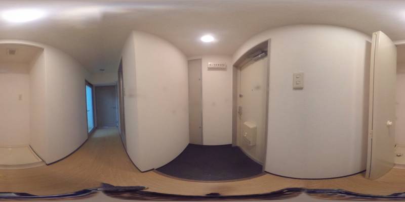 パノラマ画像玄関