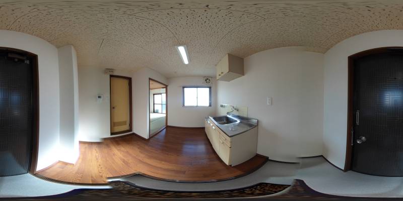 パノラマ画像玄関