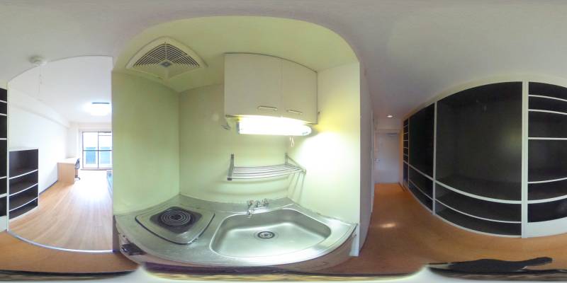 パノラマ画像キッチン