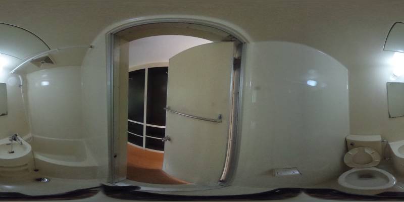 パノラマ画像バスルーム