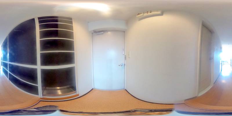 パノラマ画像玄関