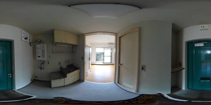 パノラマ画像玄関