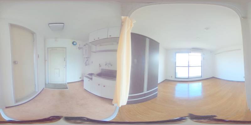 パノラマ画像洋室