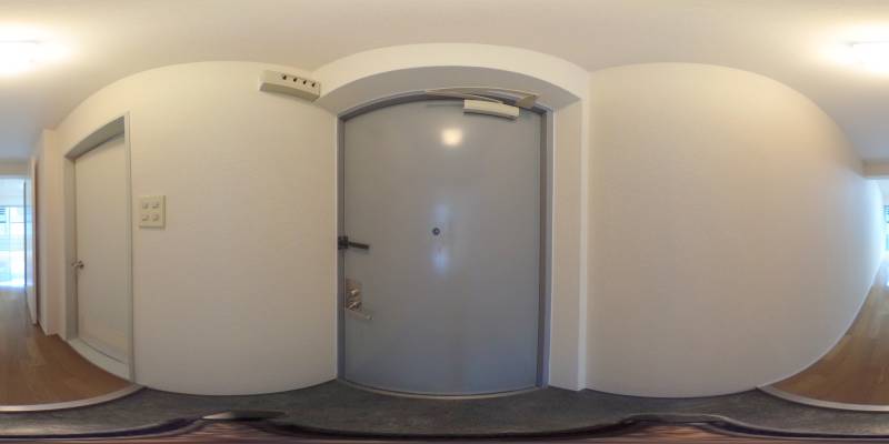 パノラマ画像玄関