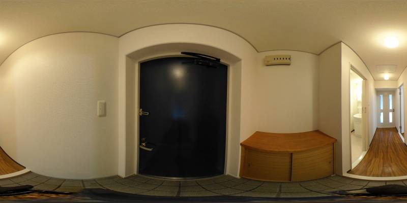 パノラマ画像玄関