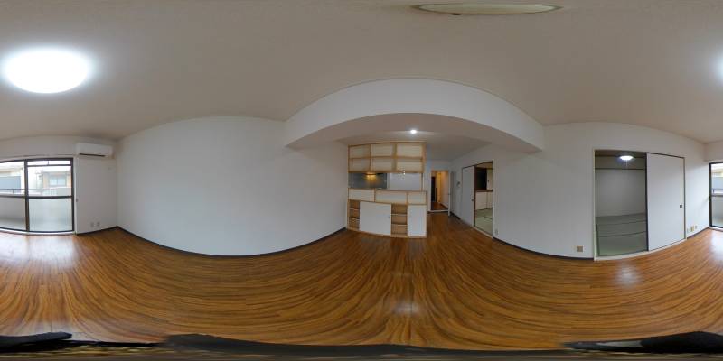 パノラマ画像洋室