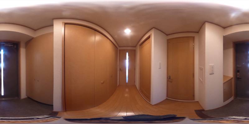 パノラマ画像玄関