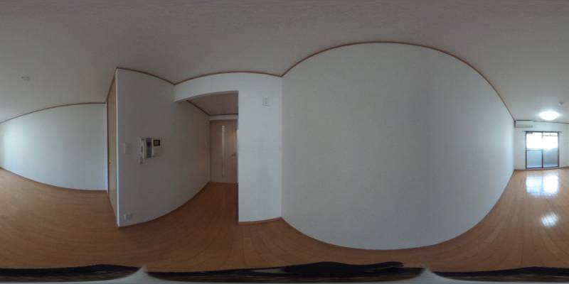 パノラマ画像洋室