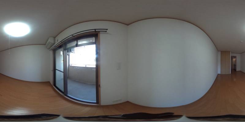 パノラマ画像洋室