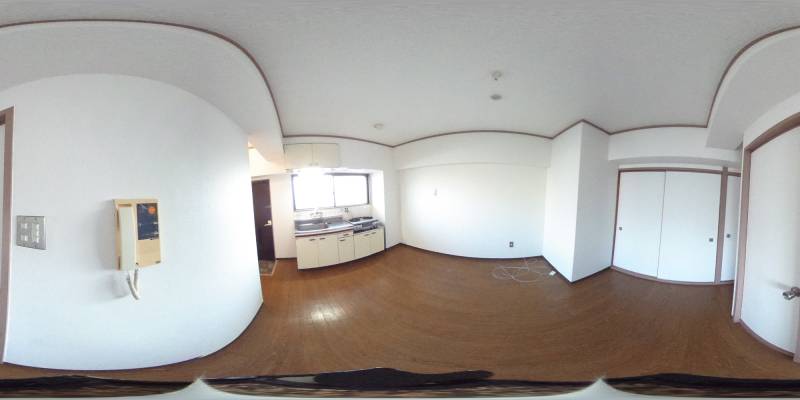 パノラマ画像リビング