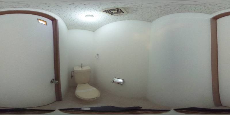 パノラマ画像トイレ