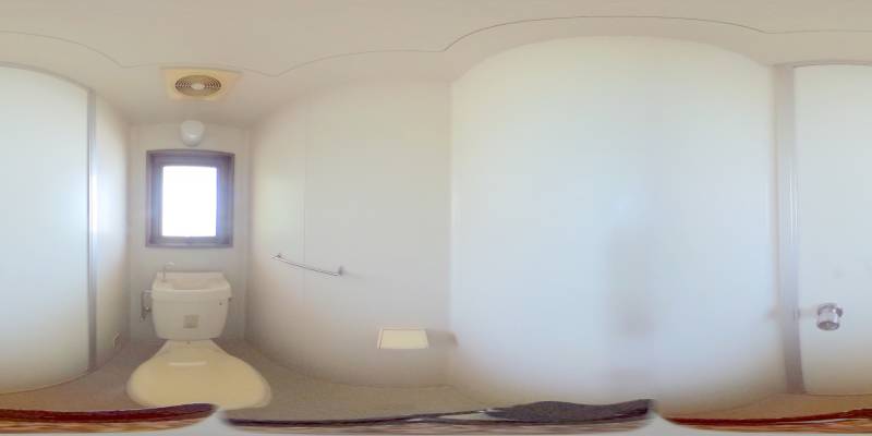 パノラマ画像トイレ