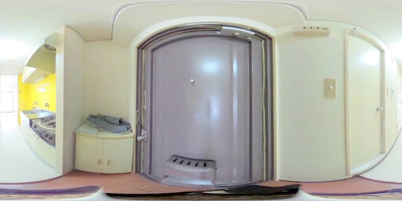 パノラマ画像玄関