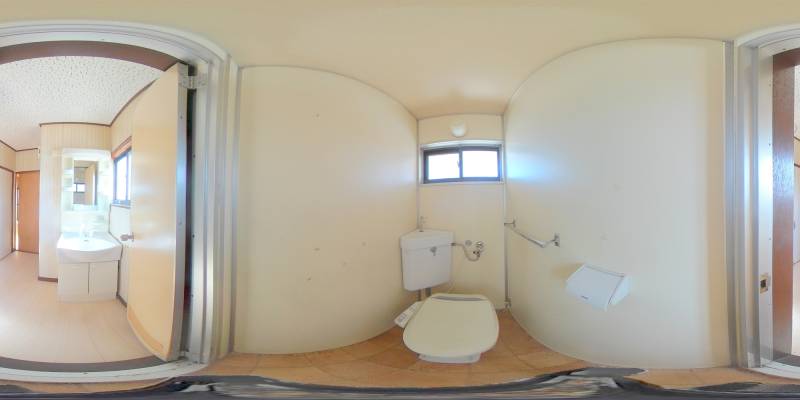 パノラマ画像トイレ