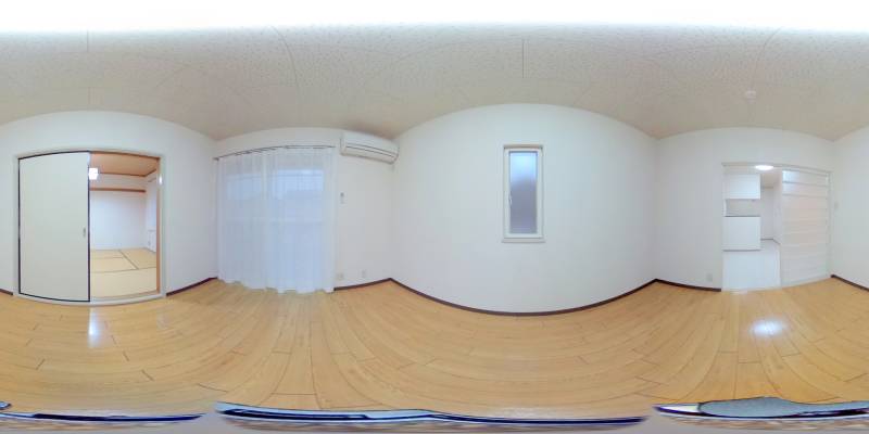 パノラマ画像洋室