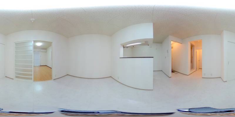 パノラマ画像リビング