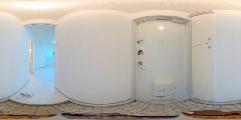 パノラマ画像玄関