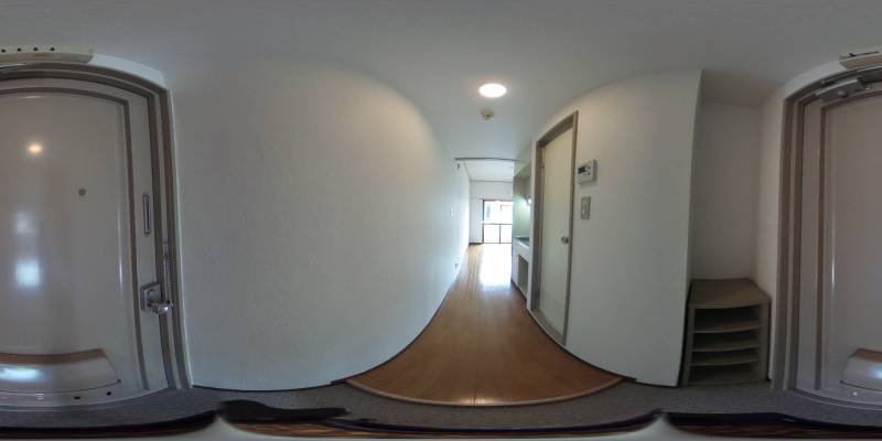 パノラマ画像玄関