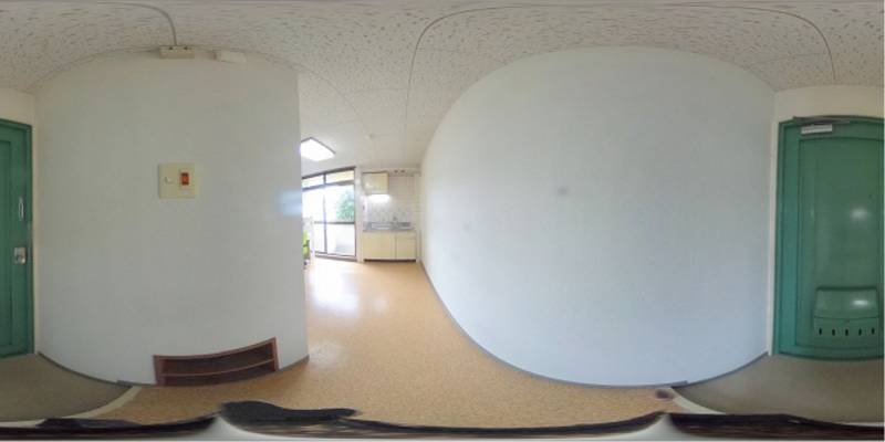 パノラマ画像玄関