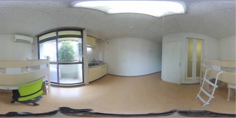 パノラマ画像洋室