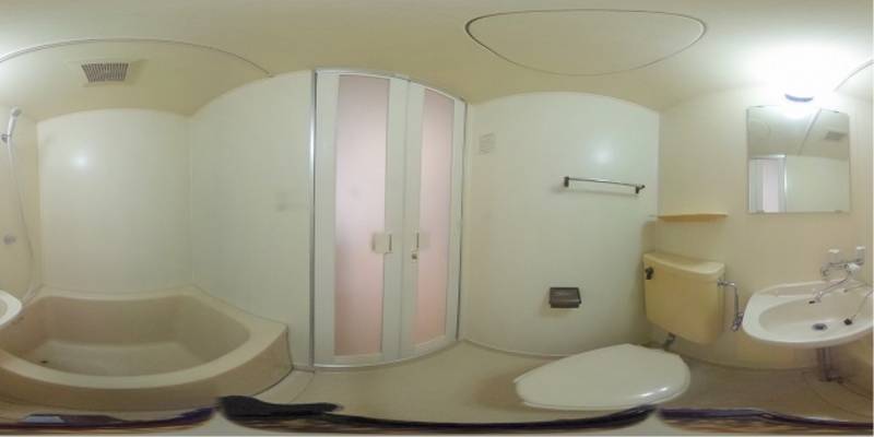 パノラマ画像バスルーム