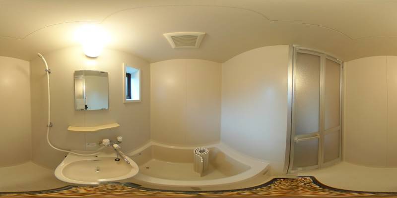 パノラマ画像バスルーム