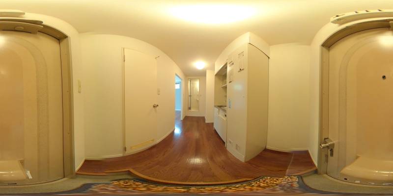 パノラマ画像玄関