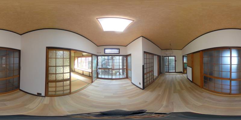 パノラマ画像ダイニング