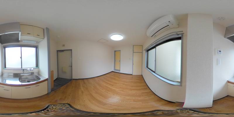 パノラマ画像洋室