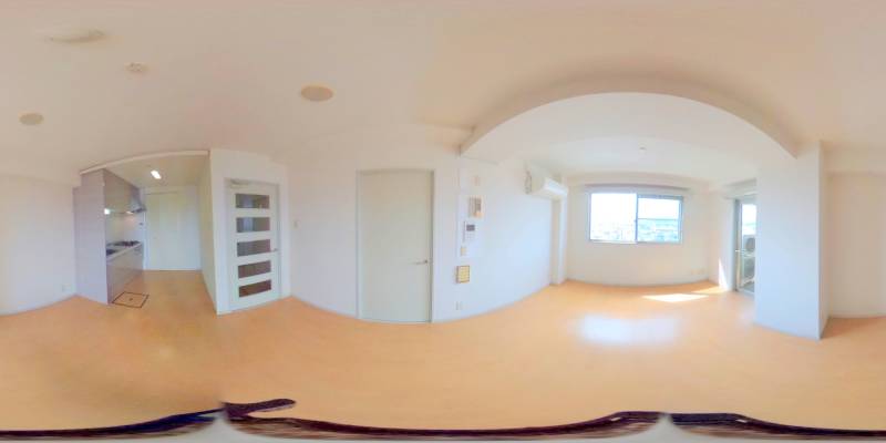 パノラマ画像リビング