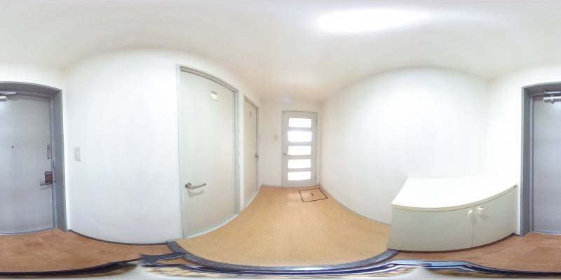 パノラマ画像玄関