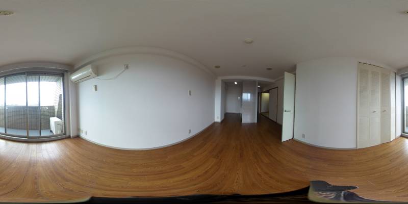 パノラマ画像リビング