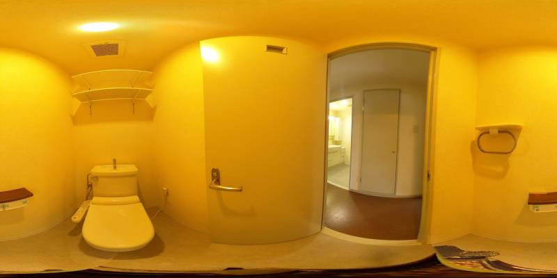 パノラマ画像トイレ