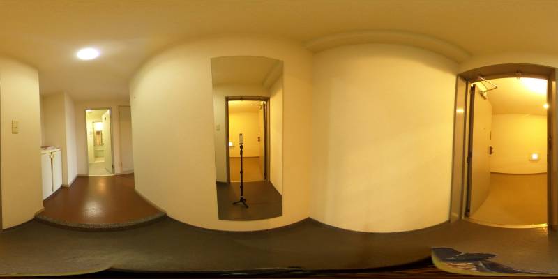 パノラマ画像玄関