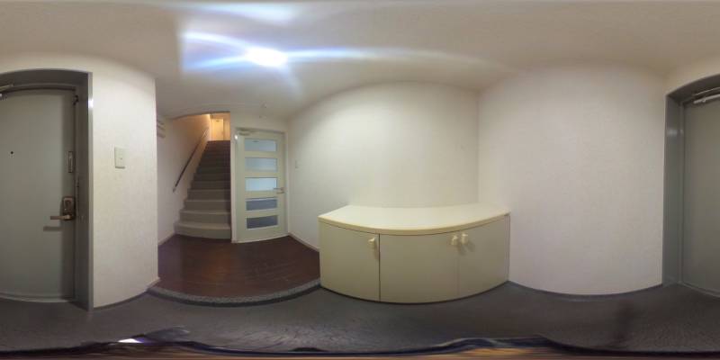 パノラマ画像玄関