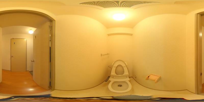 パノラマ画像トイレ