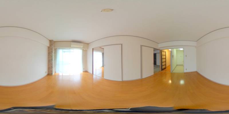 パノラマ画像洋室