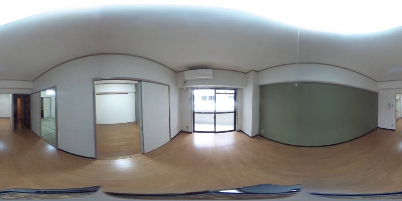 パノラマ画像洋室