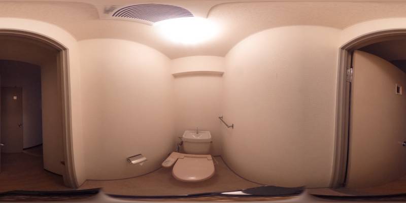 パノラマ画像トイレ