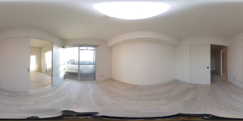 パノラマ画像洋室