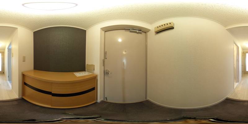 パノラマ画像玄関