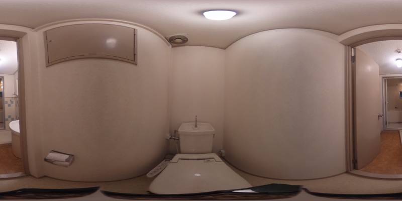 パノラマ画像トイレ