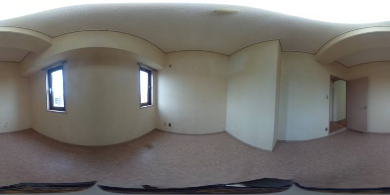 パノラマ画像洋室