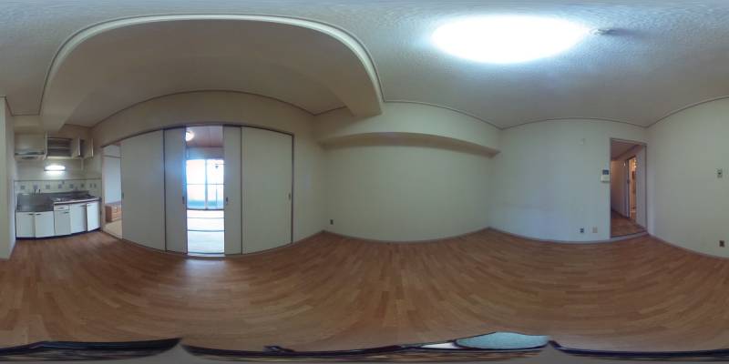 パノラマ画像リビング