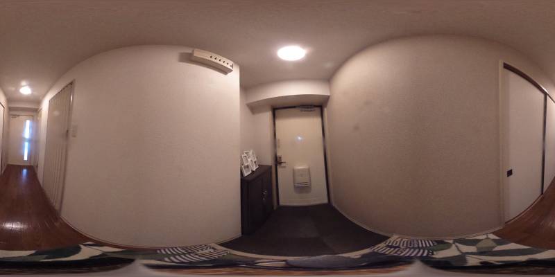 パノラマ画像玄関