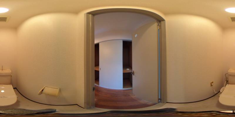 パノラマ画像トイレ