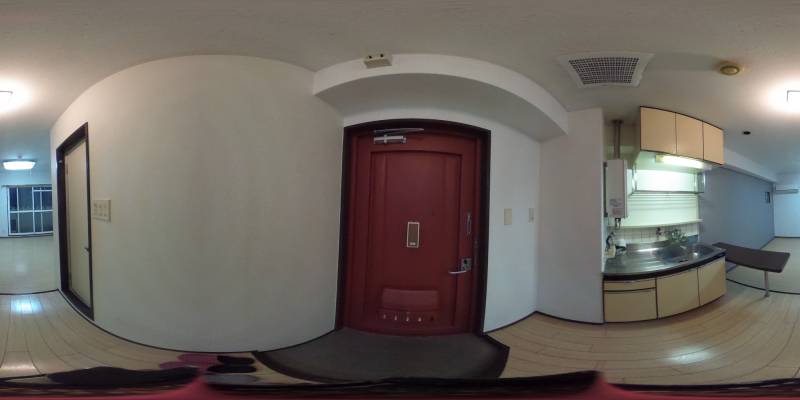 パノラマ画像玄関