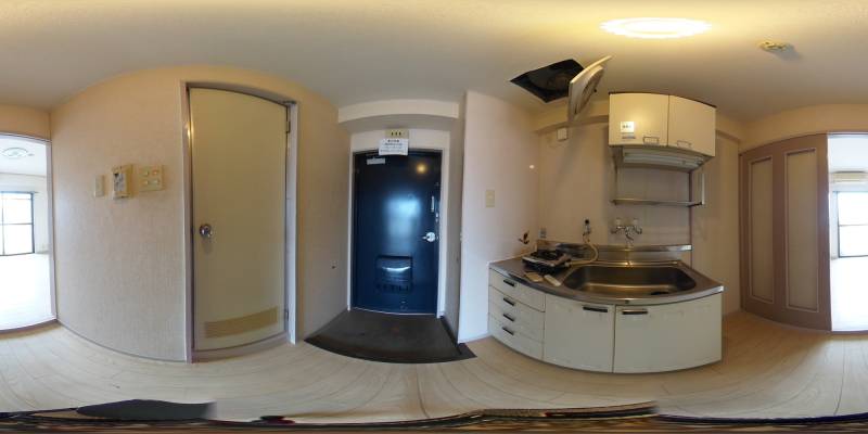 パノラマ画像キッチン